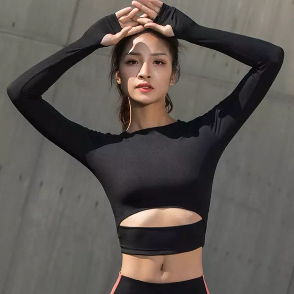 Long Sleeve Yoga shirt - Picture 2 of 8